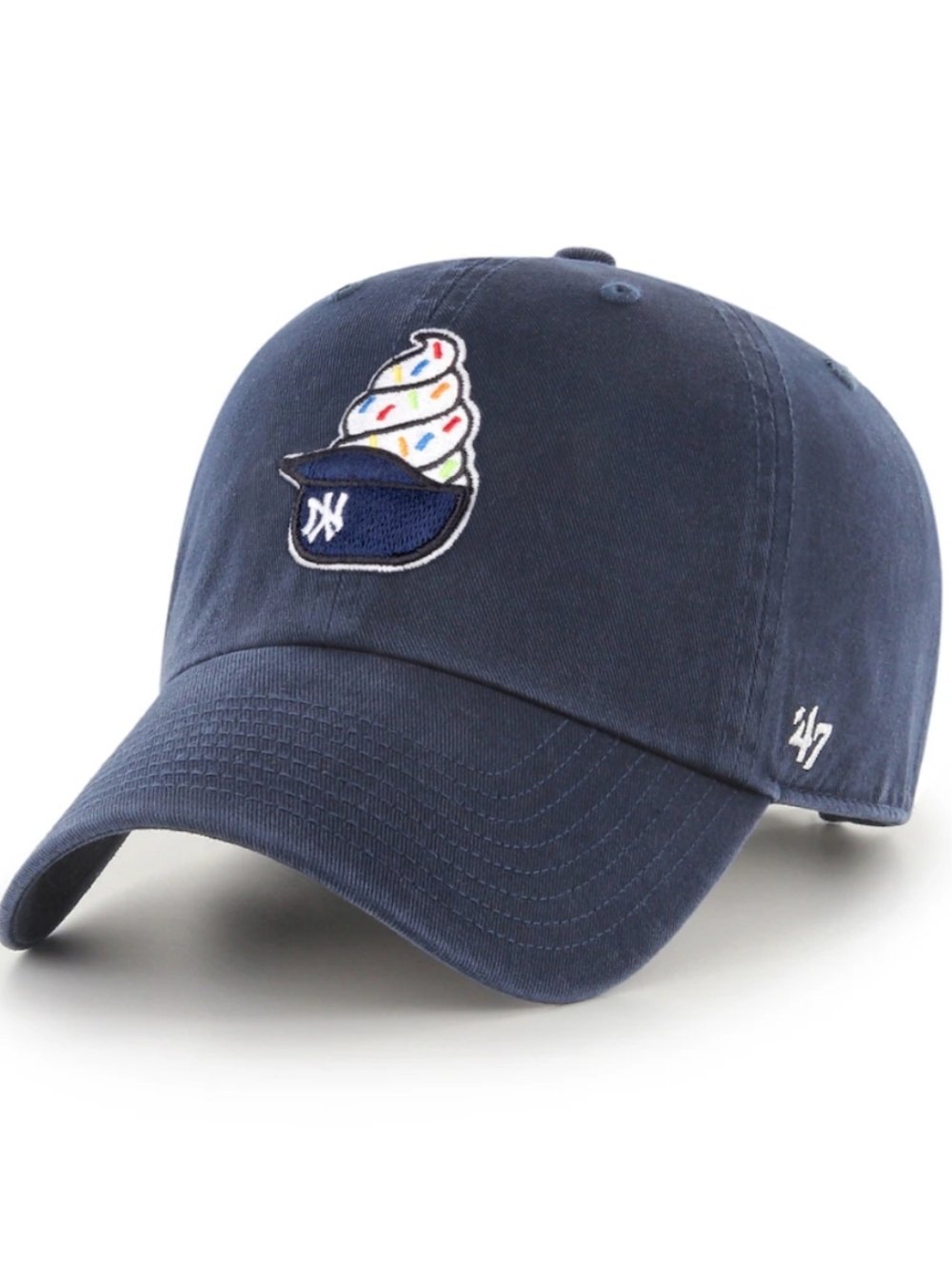 New York Yankees '47 Navy Ice Cream Helmet Clean Up Adjustable Hat